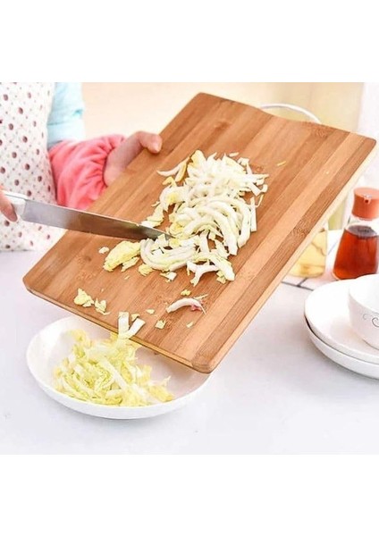 Ahşap Kesme Tahtası Çelik Saplı Sebze Doğrama Tahtası Et Sebze Doğrama Tahtası Peynir Servis Sunum Tepsisi 34X24 cm modelleri