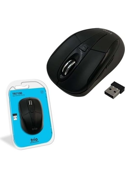Pdateknoloji Kablosuz Mouse Siyah TR7100S
