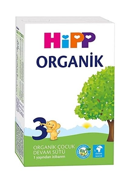Hipp 3 Organik Devam Sütü 300 gr 1 Paket(1 x 300 G)