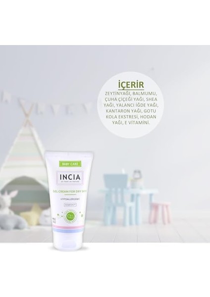 INCIA%100 Doğal Atopiğe Eğilimli Ciltler Için Jel Krem Çok Kuru Ciltler Için Yalancı Iğde Yağı 60 ml fiyatları