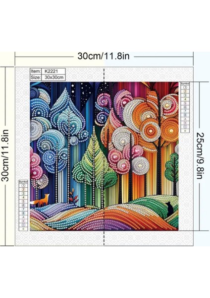 5 D Kendin Yap 30 cm x 30 cm Elmas Mozaik Boyama Tablo fırsatları