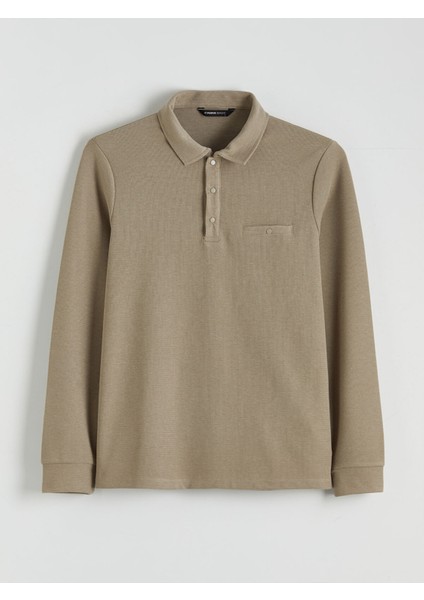 Yeni Sezon Polo Yaka Erkek Sweatshirt indirimleri