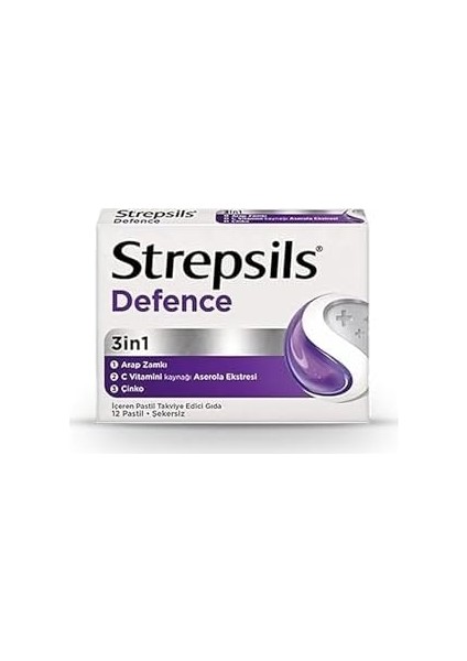 Strepsils Defence 12 Pastil