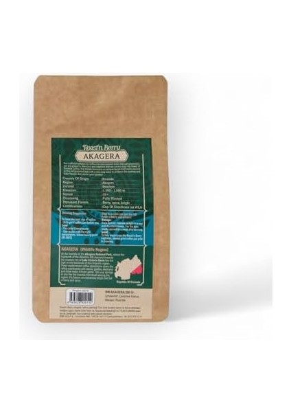 Roast'n Berry Akagera Çekirdek Kahve