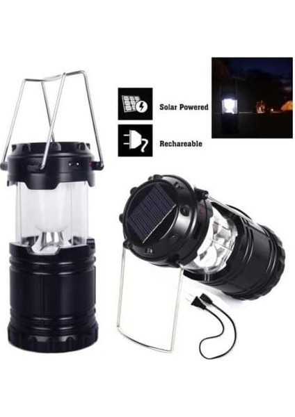 Kamp Lambası, Solar Kamp, El, El Lambası, Çadır Lambası, USB Ile Şarj Edilebilir, Dış Mekan, Yürüyüş, Acil, Kamp, Taşınabilir Şarj Cihazı (Siyah) modelleri