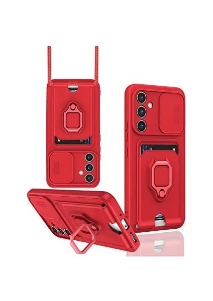 A05S Kılıf Zuma Kamera Sürgülü Kartvizitli Ipli Silikon Kılıf fiyatları