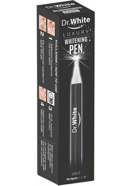Dr.white Diş Beyazlatma Kalemi Black 2ml