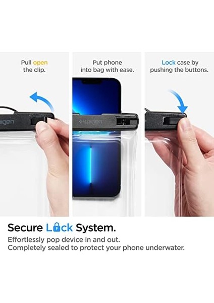 Shield Floating Waterproof Ipx8 Sertifikalı Su Geçirmez Yüzer Kılıf A610 Crystal Clear - AMP04530 modelleri