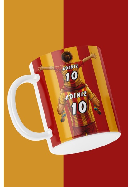 Baba Kız Ad ve Numaralı Kupa Kahve Bardak fiyatları