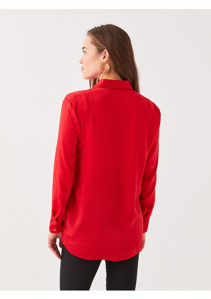 Yeni Sezon Düz Uzun Kollu Saten Hamile Gömlek indirimleri