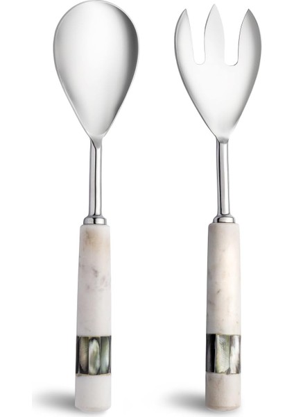 Romano Mermer Salata Servisi Beyaz