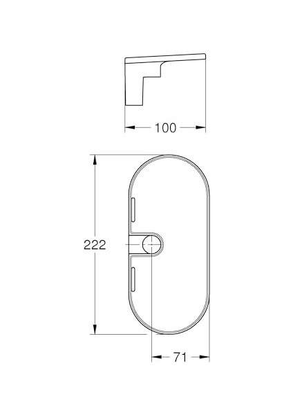 Sabunluk, 22 mm Sürgülü Raylar ile Uyumlu Raf, Duş ve Aksesuarları, Akrilik, 27725001 modelleri