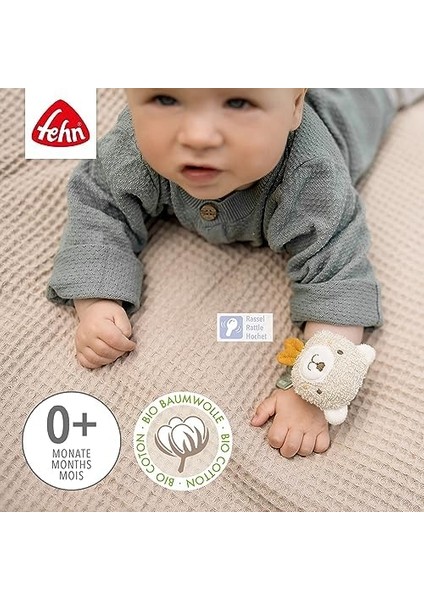 Çıngırak Bileklik Oyuncak Ayı - Motor Becerileri Oyuncağı Çıngıraklı Kavrama Oyuncağı - Organik Pamuk Pelüş Bebek Oyuncağı - 0+ Itibaren Bebekler ve Küçük Çocuklar Için Oyuncak modelleri