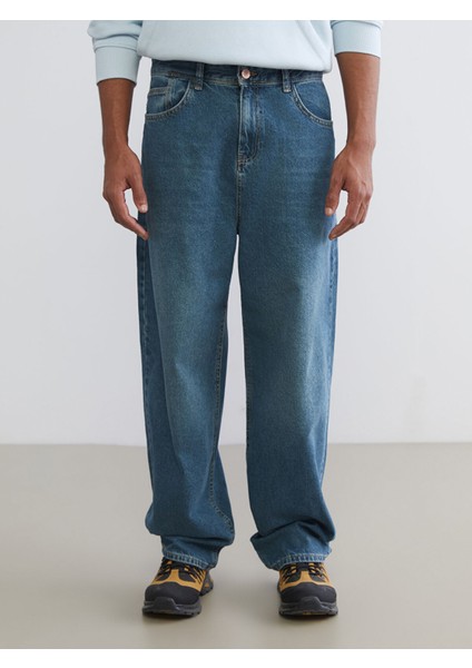 Yeni Sezon Baggy Fit Erkek Jean Pantolon fiyatları