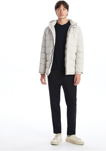 Yeni Sezon Standart Kalıp Kapüşonlu Erkek Şişme Mont fiyatları