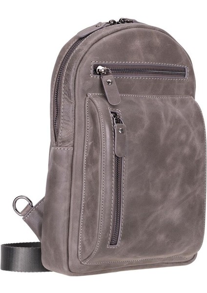 Blake Gerçek Deri Çapraz Çanta Antik Efektli Gri fiyatları