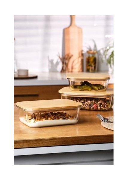 1520 ml Borosilikat Saklama Kabı fiyatları