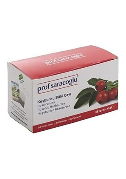 Prof Saracoglu Kuşburnu 20'li Bitki Çayı