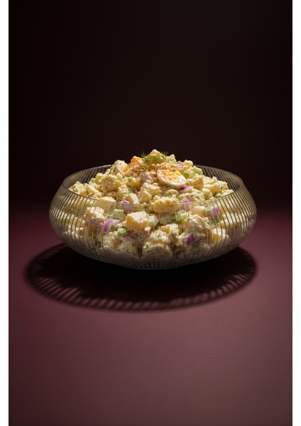 Genova Dev Boy Üfleme Cam Salata Kasesi - Iskandinav Tarz Meyvelik Kase 30 cm indirimleri