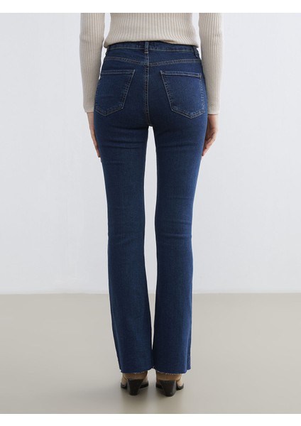 Yeni Sezon Mars Flare Kadın Jean Pantolon fırsatları