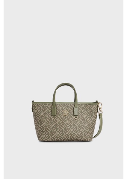 Logolu Çıkarılabilir Askılı Çanta Bayan Çanta AW0AW17717 Mt1