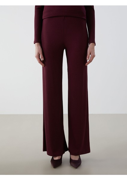 Yeni Sezon Beli Lastikli Dokulu Kadın Pantolon fiyatları