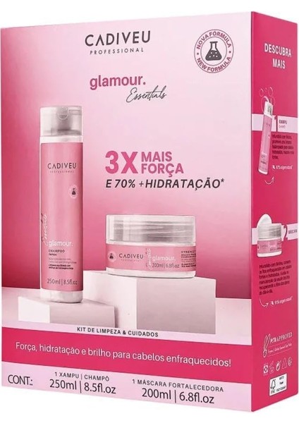 Cadıveu Professıonal Essentials Glamour Homecare Kit
