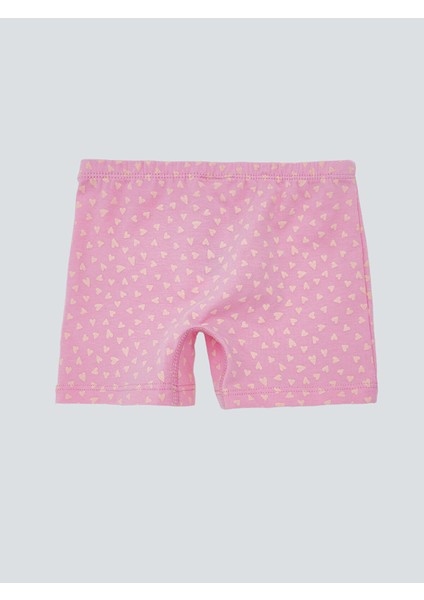 Yeni Sezon Desenli Kız Çocuk Boxer