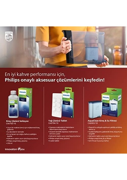 CA6704/10 Espresso Makinesi Kahve Yağı Çözücü Tablet fiyatları