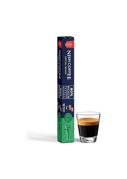 Nish Kahve Kapsül Kahve 8 Organic Nespresso Uyumlu 10 Adet fiyatları