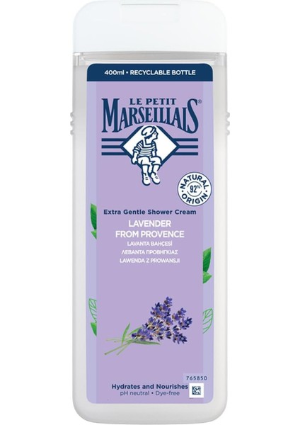 Le Petit Marseillais Duş Jeli Lavanta Balı (400 Ml)