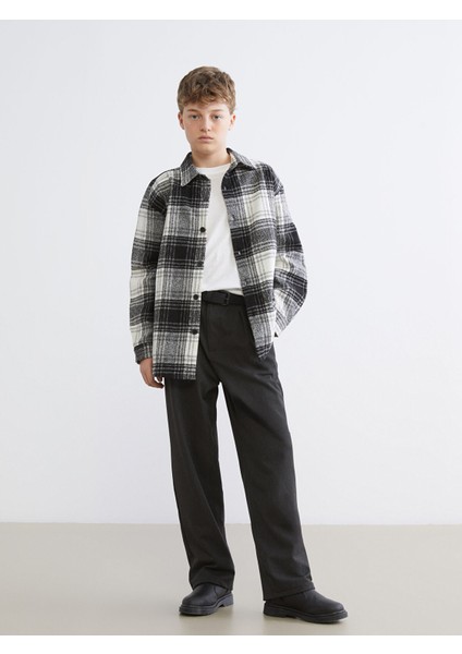 Yeni Sezon Uzun Kollu Ekose Erkek Çocuk Gömlek fiyatları