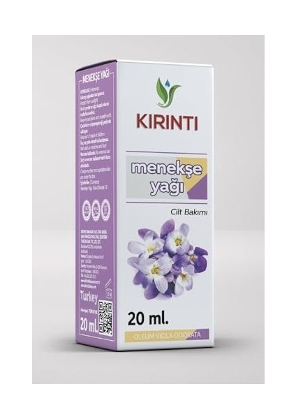 Kırıntı 2000 Menekşe Yağı 20 ml