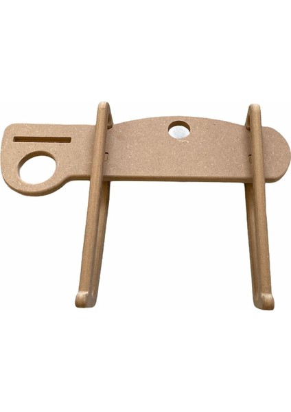 Doğal Ahşap Laptop Standı