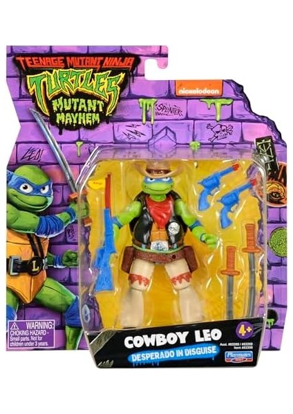 Kaplumbağalar Aksiyon Figürler Cowboy Leo fiyatları