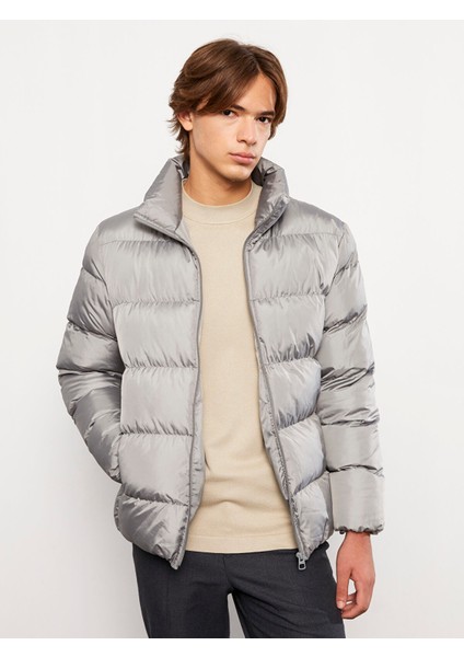 Yeni Sezon Standart Kalıp Dik Yaka Erkek Şişme Mont fiyatları