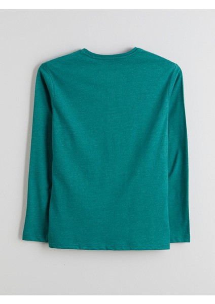 Yeni Sezon Bisiklet Yaka Uzun Kollu Erkek Pijama Üst fırsatları