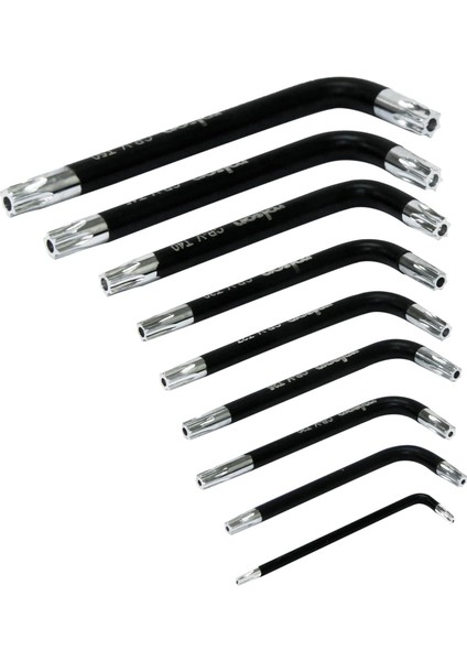 40373 9 Pc Short Arm Star Key Set