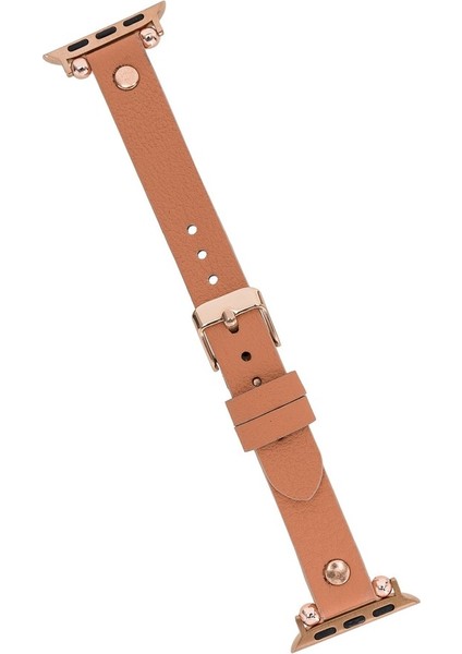 Apple Watch Uyumlu Deri Kordon 42-44-45MM Ferro Rt Nu3 fırsatları