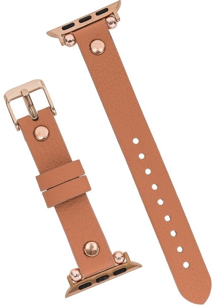 Apple Watch Uyumlu Deri Kordon 42-44-45MM Ferro Rt Nu3 indirimleri