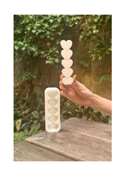 Concept Kalp Şerit Silikon Mum Kalıbı fiyatları