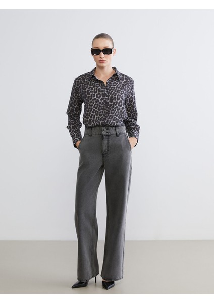 Yeni Sezon Wideleg Kadın Jean Pantolon