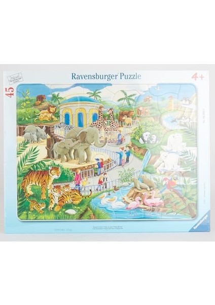RPC066612 Bçer Puz Hayvanat Bahçesi Yapboz, 45 Parça fiyatları