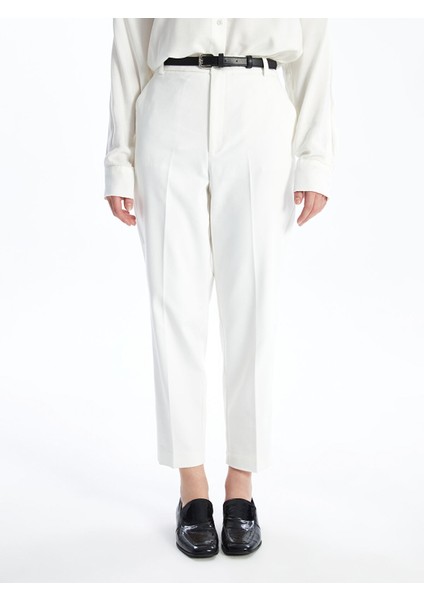 Yeni Sezon Beli Kemerli Rahat Kalıp Kadın Pantolon indirimleri