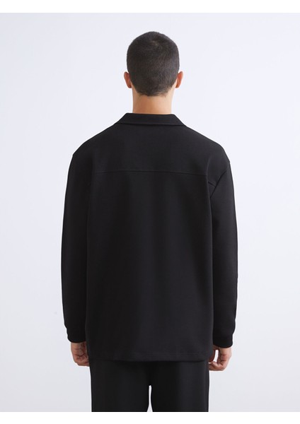 Yeni Sezon Polo Yaka Erkek Fermuarlı Sweatshirt fırsatları