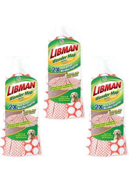 Wonder Mop Değiştirme | Emici Mikrofiber | Kendinden Sıkma Paspas | En Iyi Paspas | Yıkanabilir | Çok Yüzeyli Zemin Paspası | 3 Yedek Ped