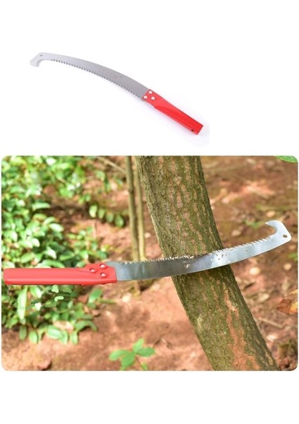 Yüksek Ağaç Dalı Budama Çalı Kesme El Testeresi Sırık Sap Takılabilir Tepe Testeresi (Sapsiz)