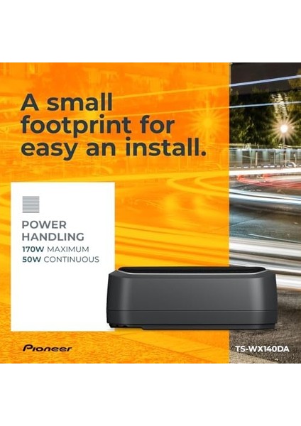 TS-WX140DA Amfili 170 Watt Oto Subwoofer modelleri