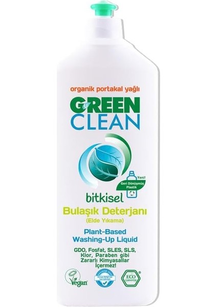 U Green Clean Yeşil Anne Kokusuz Çamaşır Temizleyici 1 Lt