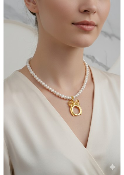 Incili Çeyrekli Kolye, Gerçek Inci Kolye, Çeyrekli Kolye, Incili Kolye, Hediye Kolye, Inci Set fırsatları